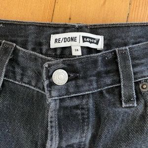 Redone x Levi’s - dark grey size 24